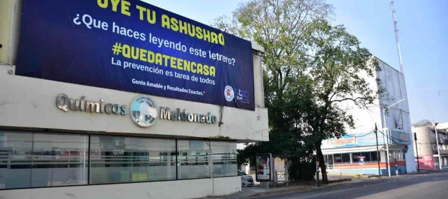 Ofrece “Químicos Maldonado” intercambio de despensas por pruebas Covid