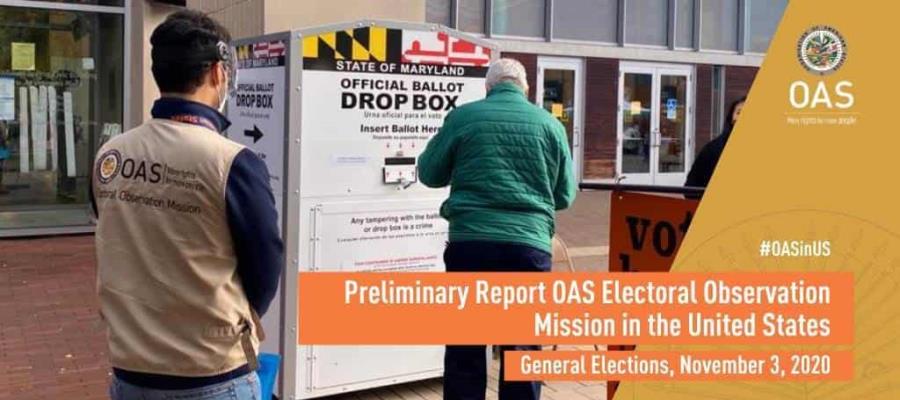 No hay fraude electoral a como denuncia Trump: OEA