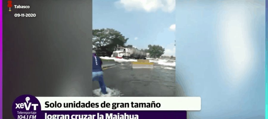 Desbordamiento de la Majahua, afecta el corredor Parrilla