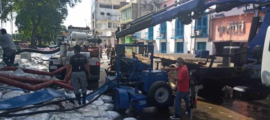 Reporta CONAGUA dictámenes de emergencia en dos municipios de Tabasco por inundaciones