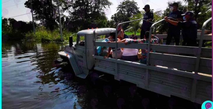 Fotogalería| Sufre Gaviotas Sur, sector Armenia, inundaciones por el río Grijalva