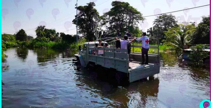 Fotogalería| Sufre Gaviotas Sur, sector Armenia, inundaciones por el río Grijalva