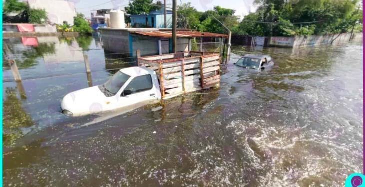 Fotogalería| Sufre Gaviotas Sur, sector Armenia, inundaciones por el río Grijalva
