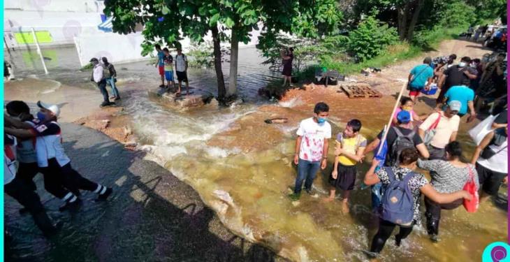 Fotogalería| Sufre Gaviotas Sur, sector Armenia, inundaciones por el río Grijalva