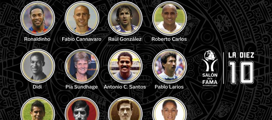 Oswaldo Sánchez, Marigol Domínguez y Ronaldinho, al Salón de la Fama de Pachuca