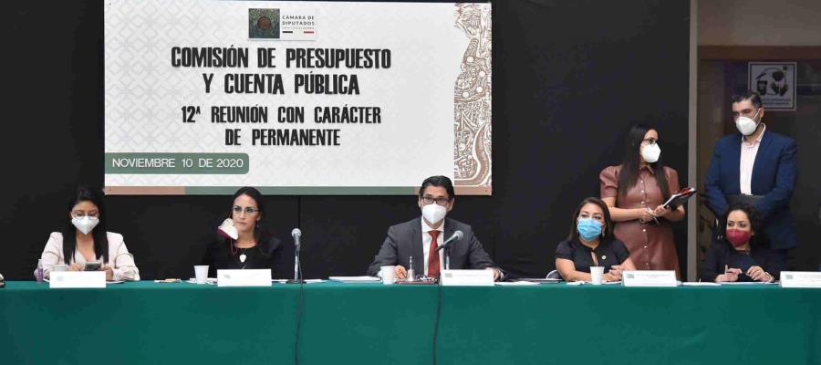 En comisión diputados aprueban presupuesto de egresos 2021