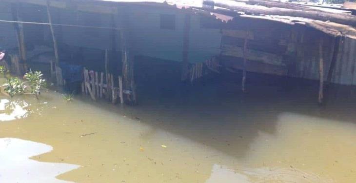 Solicitan damnificados por apoyo y baños portátiles ante afectaciones por inundaciones Solicitan damnificados por apoyo y baños portátiles ante afectaciones por inundaciones