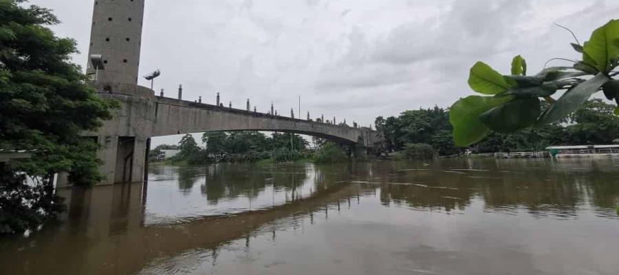 Da Adán Augusto por superada etapa crítica por incremento de ríos