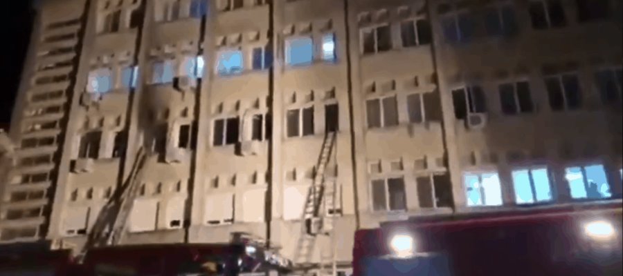 Mueren 10 personas tras incendio de hospital para el tratamiento del COVID-19 en Rumania