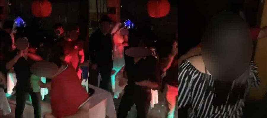 Festejan “Halloween” en Villahermosa y se olvidan de las medidas sanitarias contra el Covid