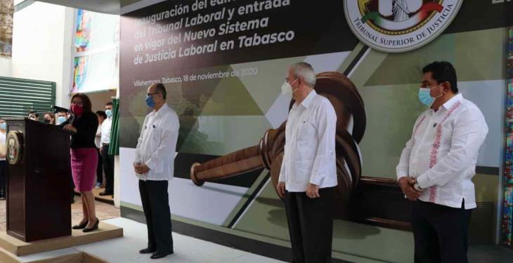 Ponen en marcha Nuevo Sistema de Justicia Laboral en Tabasco 