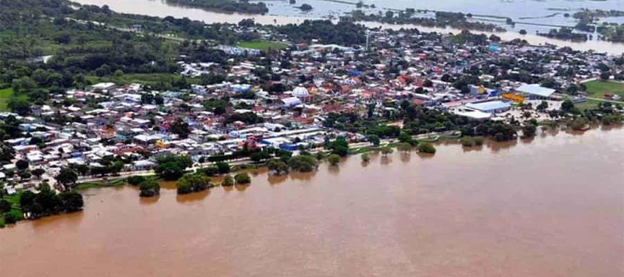 Jonuta y Centla, las zonas más críticas en la actual etapa de la inundación considera gobierno