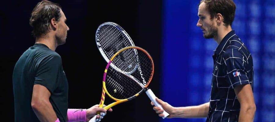 Pierde Rafael Nadal semifinales del Masters ante Medvédev Pierde Rafael Nadal semifinales del Masters ante Medvédev