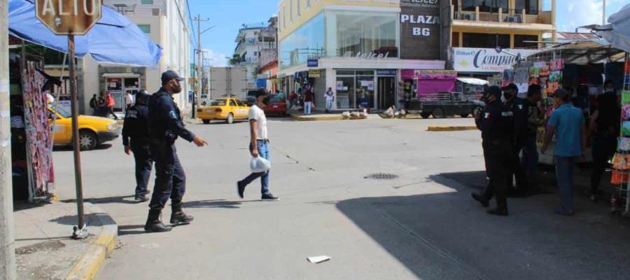Realizan en Villahermosa Operativo Barredora para prevenir actos delictivos