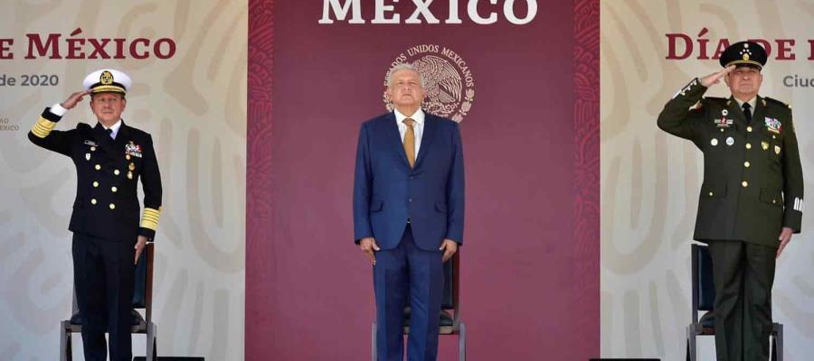 En el Día de la Armada destaca AMLO la importancia del Plan Marina ante la pandemia e inundaciones
