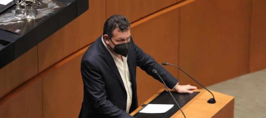 Eliminación de fuero constitucional debe trascender a estados y municipios, sugiere Fócil ante el Senado