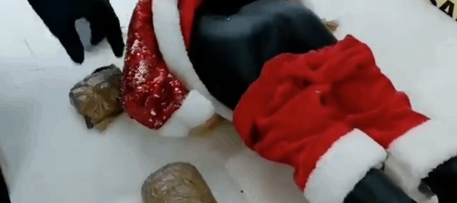 Asegura Guardia Nacional 1300 pastillas de fentanilo y 310 gramos de metanfetamina en aeropuerto de Sinaloa