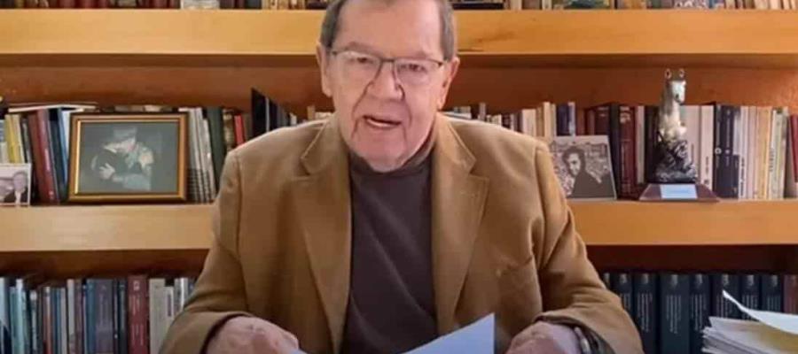 Asegura Muñoz Ledo que México vive una “restauración autoritaria” Asegura Muñoz Ledo que México vive una “restauración autoritaria”