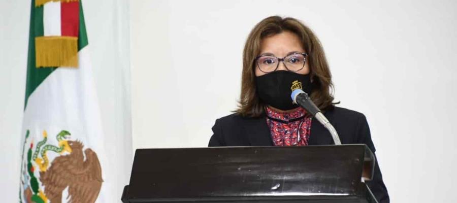 Comparece Egla Cornelio ante el Congreso local; afirma que pese a la pandemia, la educación no se ha detenido