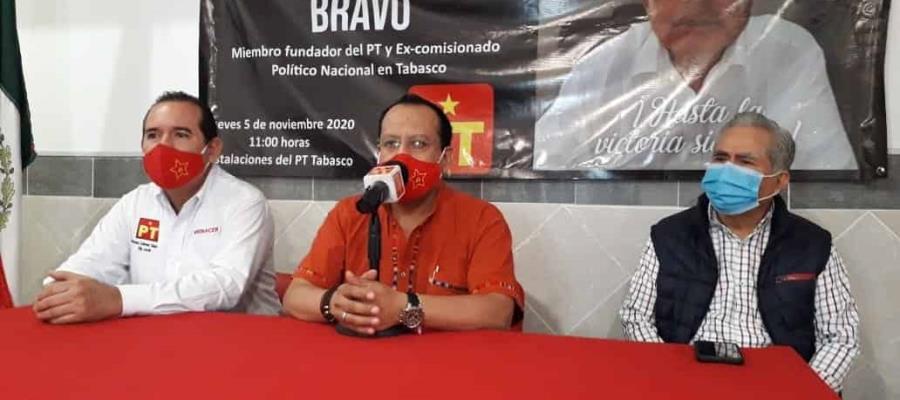 Alianza electoral PRI-PAN-PRD representa intereses personales, critica PT Tabasco 