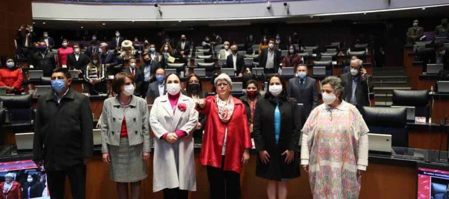 Graciela Márquez rinde protesta en el Senado como integrante del INEGI Graciela Márquez rinde protesta en el Senado como integrante del INEGI