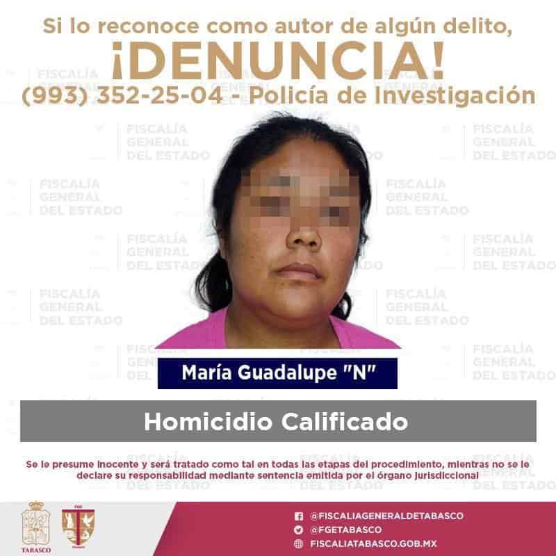 Detiene FGE a mujer en Balancán por homicidio calificado de un hombre
