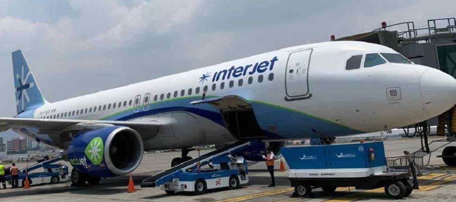 Protestan trabajadores de Interjet en Palacio Nacional, piden intervención de AMLO para evitar el quiebre de la empresa Protestan trabajadores de Interjet en Palacio Nacional, piden intervención de AMLO para evitar el quiebre de la empresa