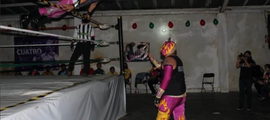 Cancela Arena Tabasco funciones de lucha libre por nuevas disposiciones ante incremento de contagios de Covid-19