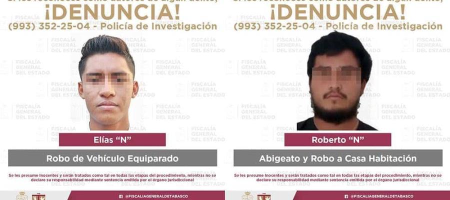 Detiene FGE Tabasco a seis presuntos delincuentes que contaban con orden de aprehensión en 5 municipios