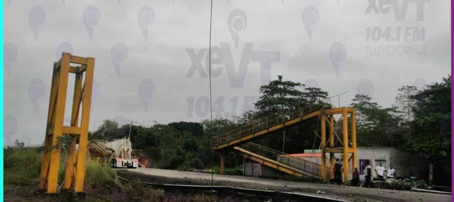 Trágico accidente vehicular sobre la vía corta Comalcalco – Cunduacán; hay una persona fallecida