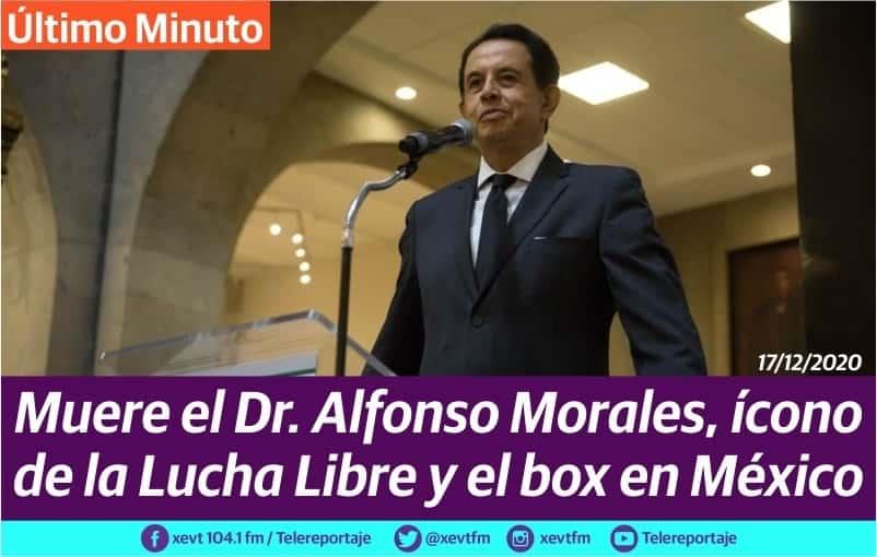 Fallece el Dr. Alfonso Morales a consecuencia de una falla renal Fallece el Dr. Alfonso Morales a consecuencia de una falla renal