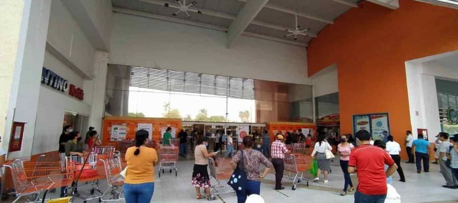 Supermercados y abarroteras deben operar de lunes a domingos hasta las 20:00 horas: Gobierno de Tabasco