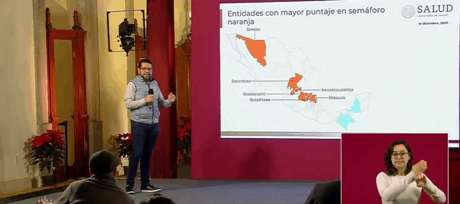 Seis entidades federativas podrían regresar a semáforo rojo si no acatan las medidas sanitarias: Salud