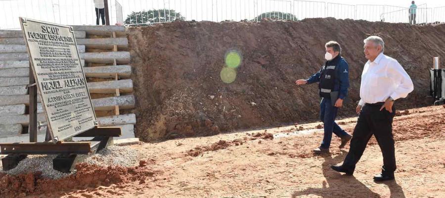 Advierte AMLO que Tren Maya no podrá ser privatizado Advierte AMLO que Tren Maya no podrá ser privatizado