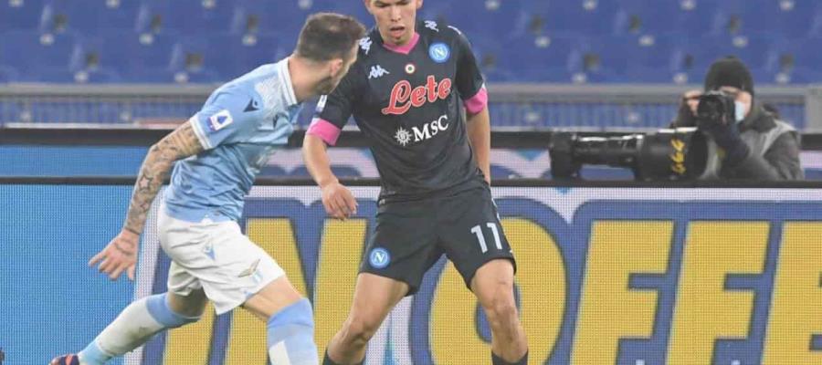 Napoli cae 2-0 ante Lazio; “Chucky” sale lesionado