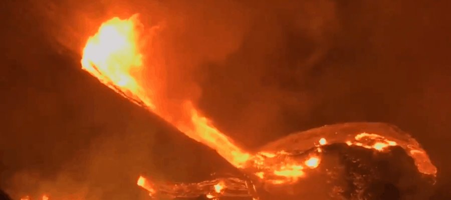 Registra erupción el volcán Kilauea en Hawái, no se reportan víctimas