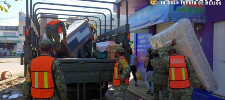 Advierte Manuel Andrade que habrá vendimia de enseres de beneficiarios por inundaciones Advierte Manuel Andrade que habrá vendimia de enseres de beneficiarios por inundaciones