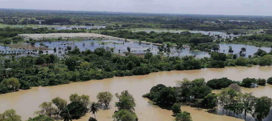 Espera CONAGUA terminar esta semana operativo de emergencia por inundación desplegado en Tabasco