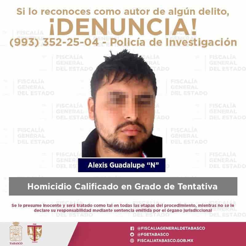 Aprehenden a sujeto por tentativa de homicidio en Cunduacán