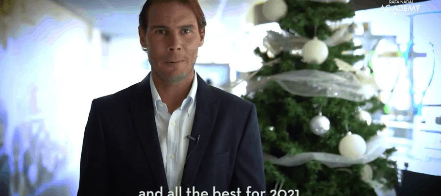 ‘¡Ánimo! 2021 será mejor’: Nadal pide responsabilidad ante la pandemia