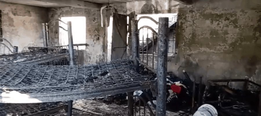 Incendio consume casa hogar “El Buen Samaritano” en Veracruz