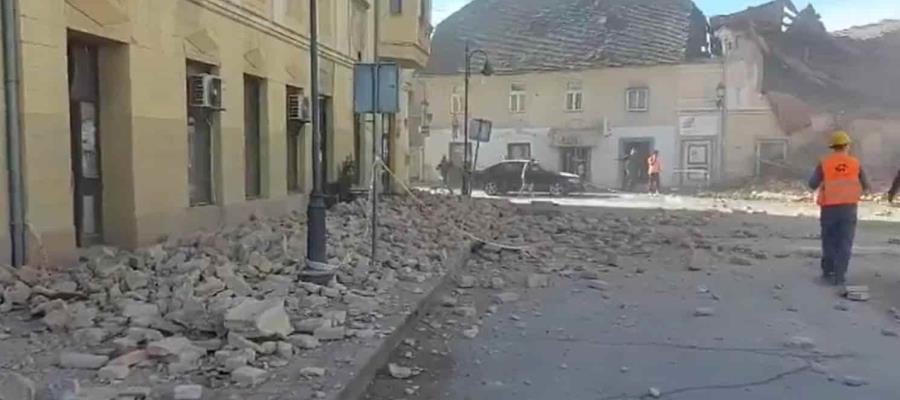 Se registra terremoto de 6.2 en Croacia; provoca el cierre de una planta nuclear en Eslovenia Se registra terremoto de 6.2 en Croacia; provoca el cierre de una planta nuclear en Eslovenia