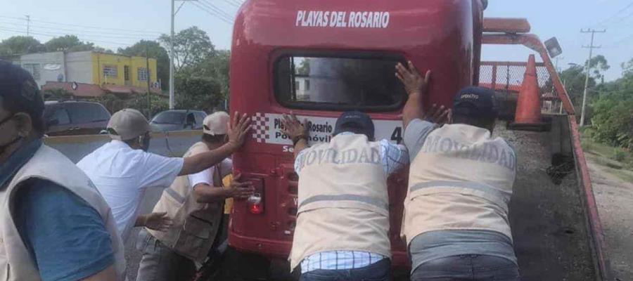 Generaron 4.8 mdp multas al transporte público e irregular… en 2020