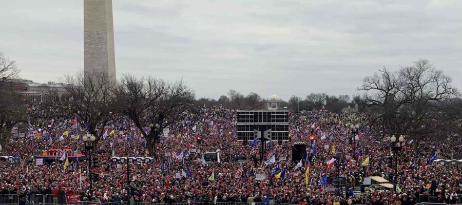 Se reúnen seguidores de Trump en Washington para protestar contra la victoria de Biden 