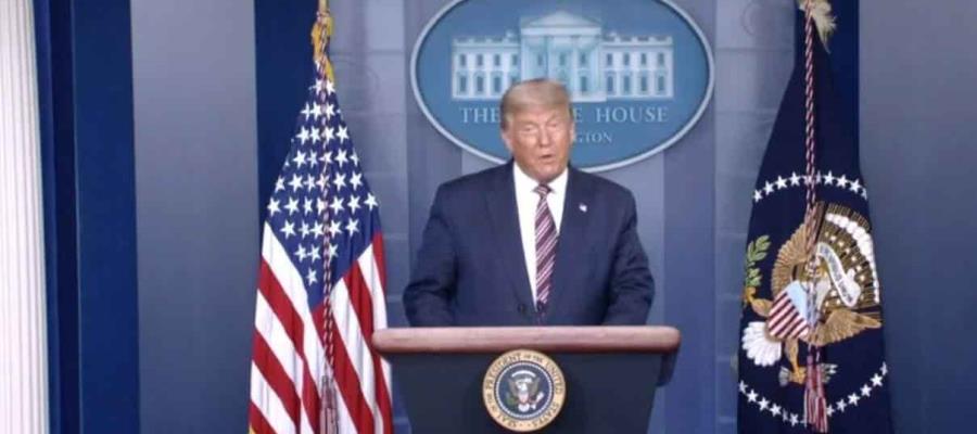 Anuncia Trump que habrá una transición pacífica de gobierno; condena asalto al Capitolio Anuncia Trump que habrá una transición pacífica de gobierno; condena asalto al Capitolio