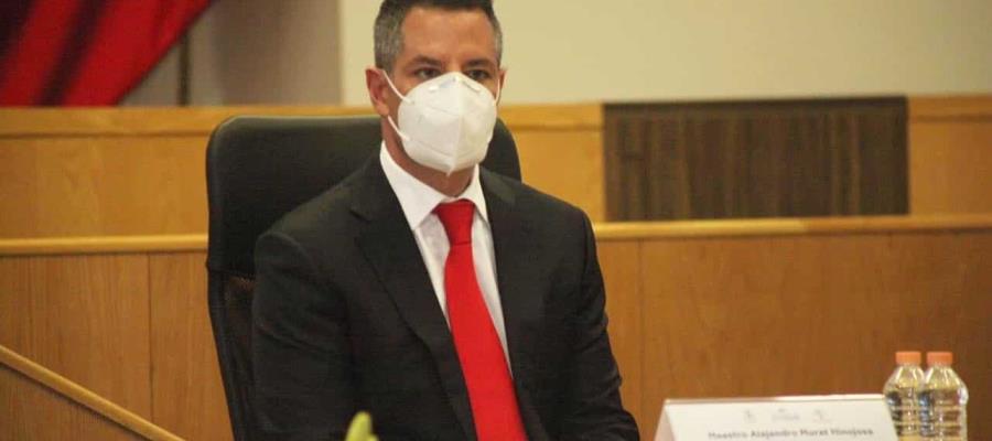 Da positivo a Covid-19 el gobernador de Oaxaca, Alejandro Murat