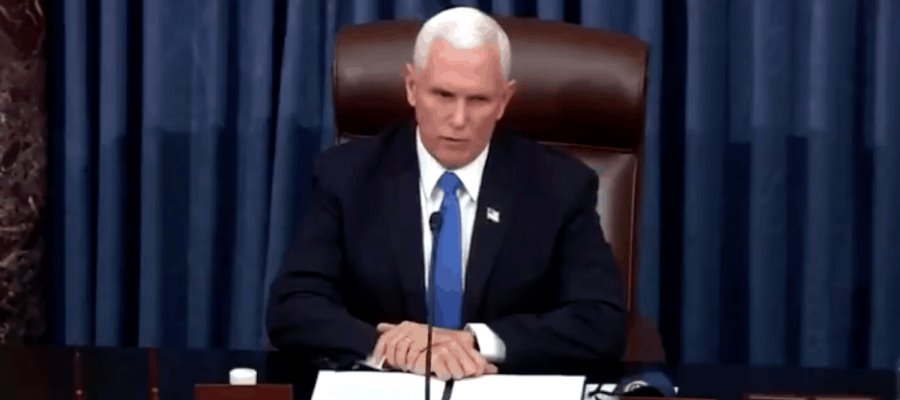 “La violencia nunca gana y esta es la casa del pueblo”, señala Mike Pence al reabrir la sesión en el Congreso