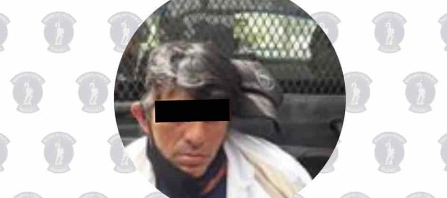 Aprehenden a masculino por presunto robo a comercio en Villahermosa