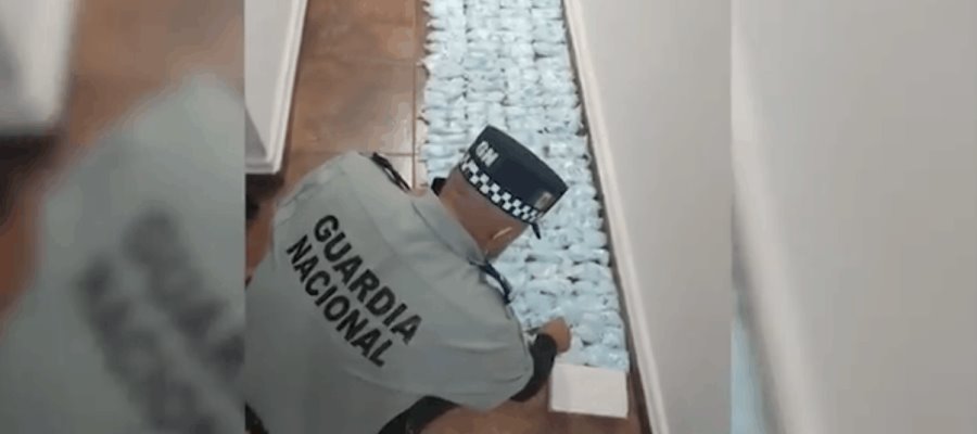 Detiene Guardia Nacional a dos hombres con 226 mil pastillas de Fentanilo en Sonora
