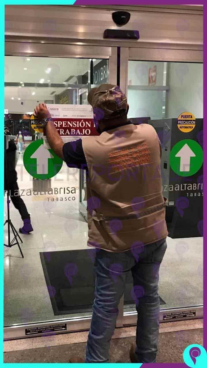 Clausuran Plaza Altabrisa de Villahermosa por no respetar las disposiciones sanitarias